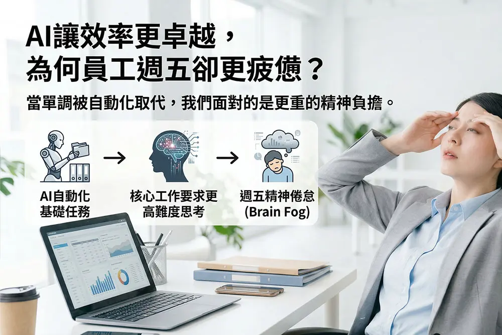 AI提升生產力後你反而更累？─如何透過「放空」重塑創造力